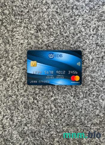 Laos Joint Development bank wygląd zdjęcia mastercard skan PSD + zdjęcie